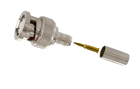 Conector BNC macho para cable coaxial RG59 - Conector BNC macho para cable coaxial RG59 -